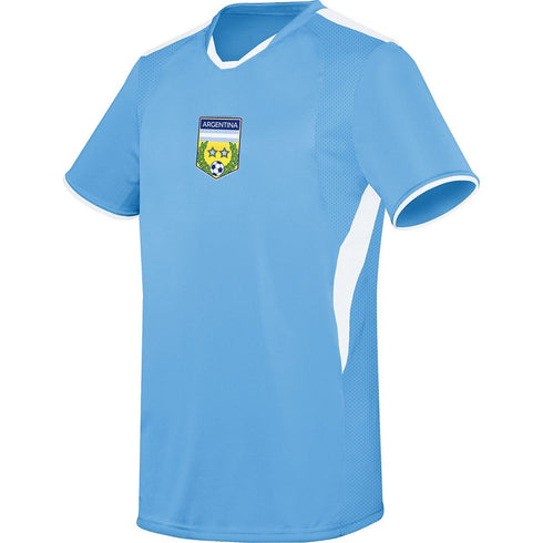 Russell Athletic Youth Globe International Jersey (322895-C), Color 'Argentina'